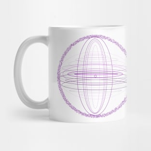 Purple Elipses Mug